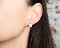 Orecchini argento con cubic zirconia Sovrani