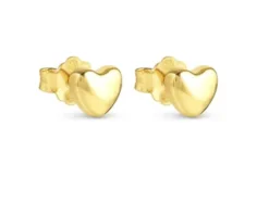 Orecchini armonica argento dorato cuore Nomination