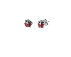 Orecchini bimba coccinelle argento Selezione zanolli