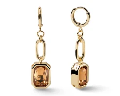 Orecchini joya in bronzo dorato Unoaerre