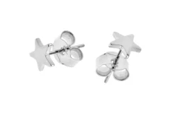 Orecchini mignon stella argento lucido Selezione zanolli