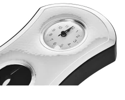 Orologio a pendolo argento pvd sagomato Selezione zanolli