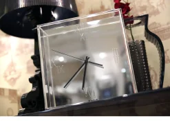 Orologio da parete tic&tac colore cromo metallizzato Kartell