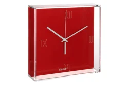 Orologio da parete tic&tac colore rosso aranciato Kartell