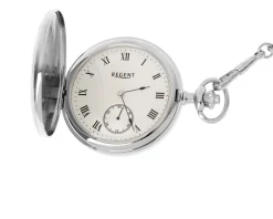 Orologio da taschino regent acciaio con blasone Selezione zanolli