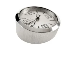 Orologio da tavolo fora acciaio spazzolato Nepro