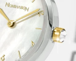 Orologio donna time acciaio con quadrante ovale madreperla Nomination