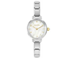Orologio donna time acciaio con quadrante ovale madreperla Nomination