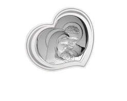 Pannello sacra famiglia bianco con retro in legno Selezione zanolli