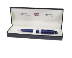 Penna a sfera ipsilon satin blu Aurora