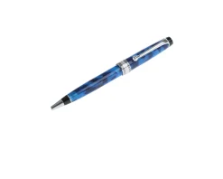 Penna a sfera optima auroloide screziata blu Aurora