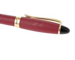 Penna roller ipsilon satin bordeaux Aurora