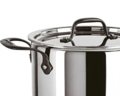 Pentola alta home chef acciaio con coperchio Sambonet
