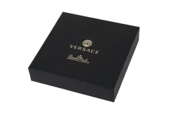 Piattino alphabet porcellana lettera k Versace