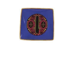 Piattino alphabet porcellana lettera o Versace