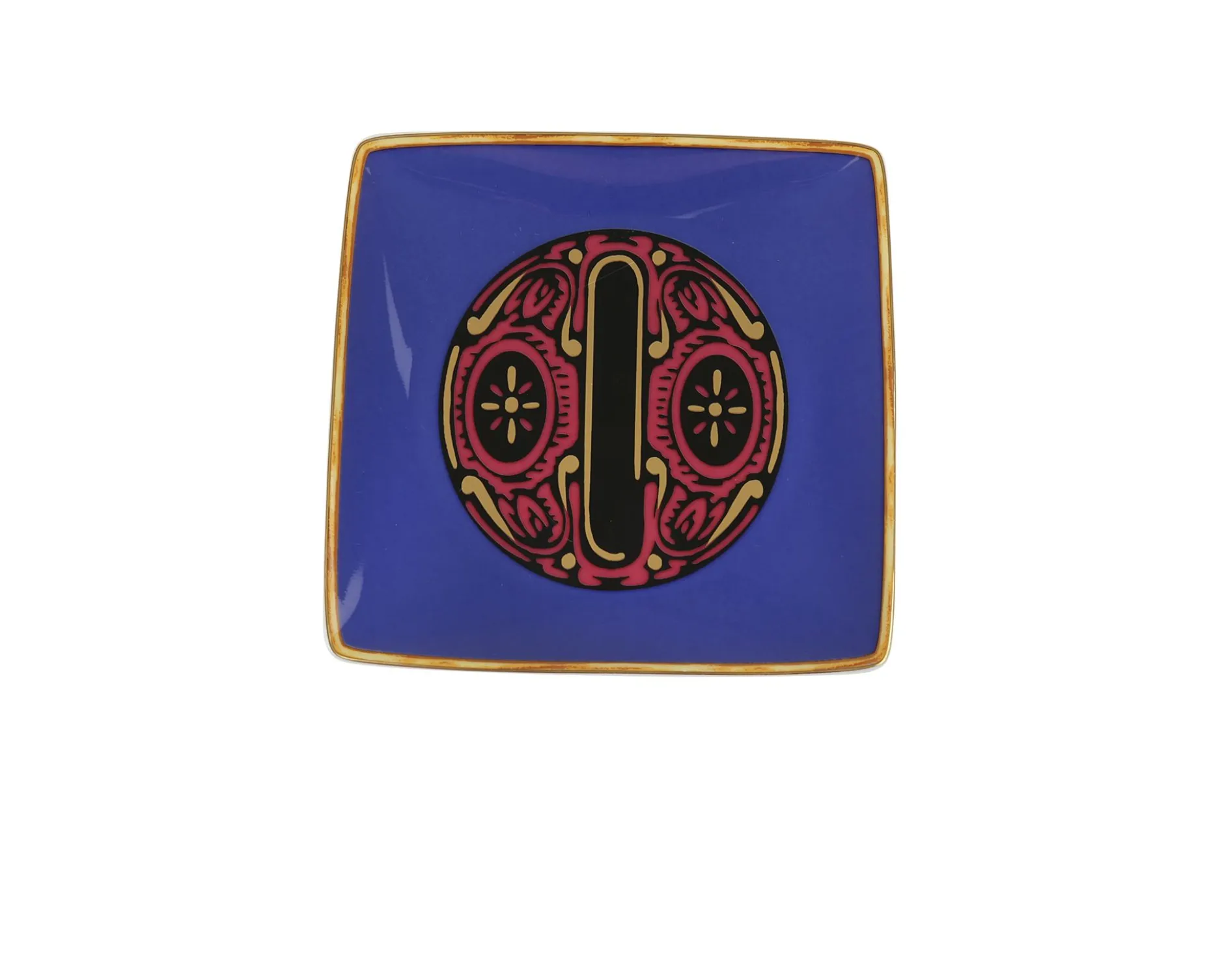 Piattino alphabet porcellana lettera o Versace
