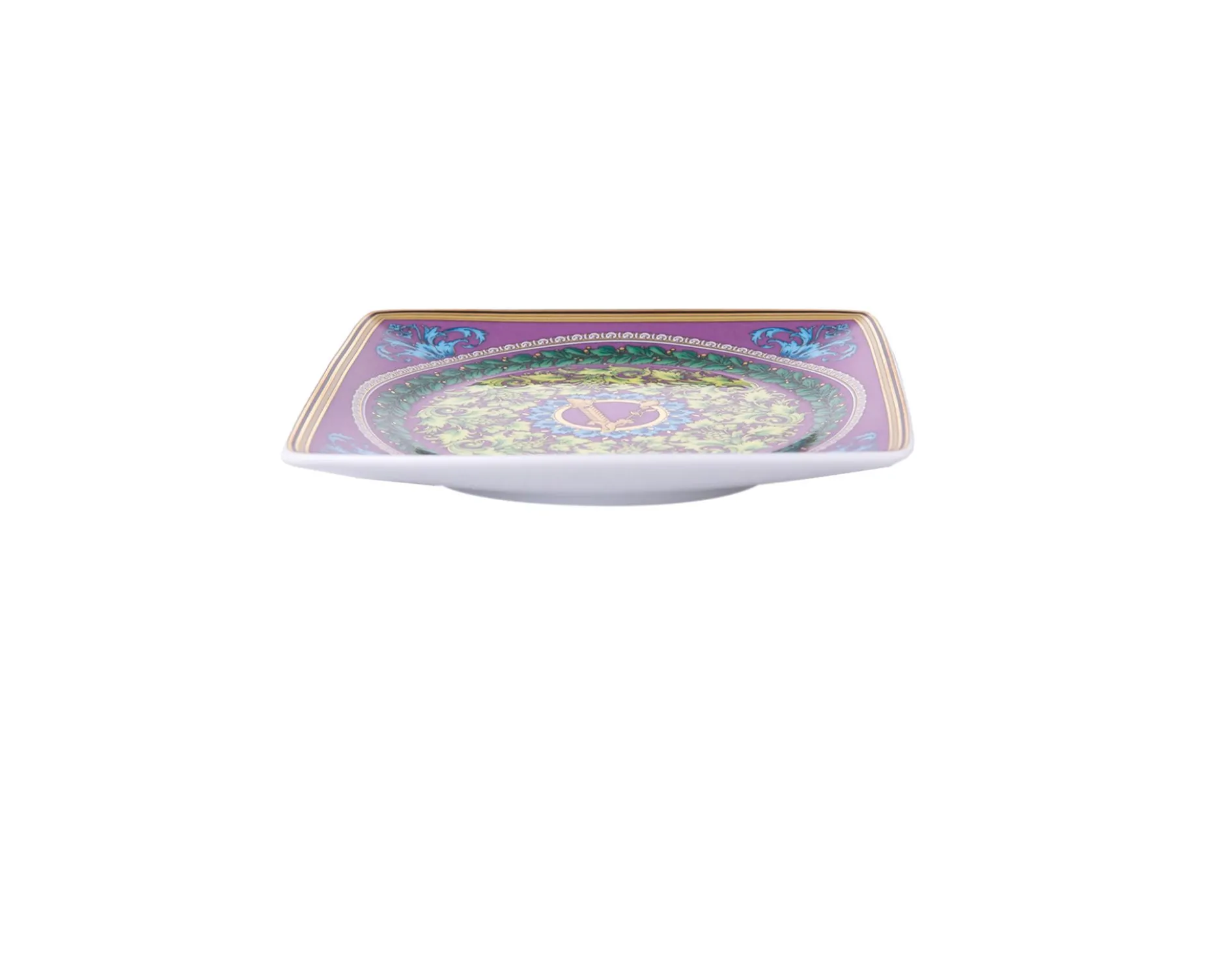 Piattino barocco mosaic porcellana Versace