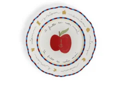 Piattino il frutto della passione porcellana mela Bitossi home