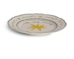 Piattino il frutto della passione porcellana stella Bitossi home