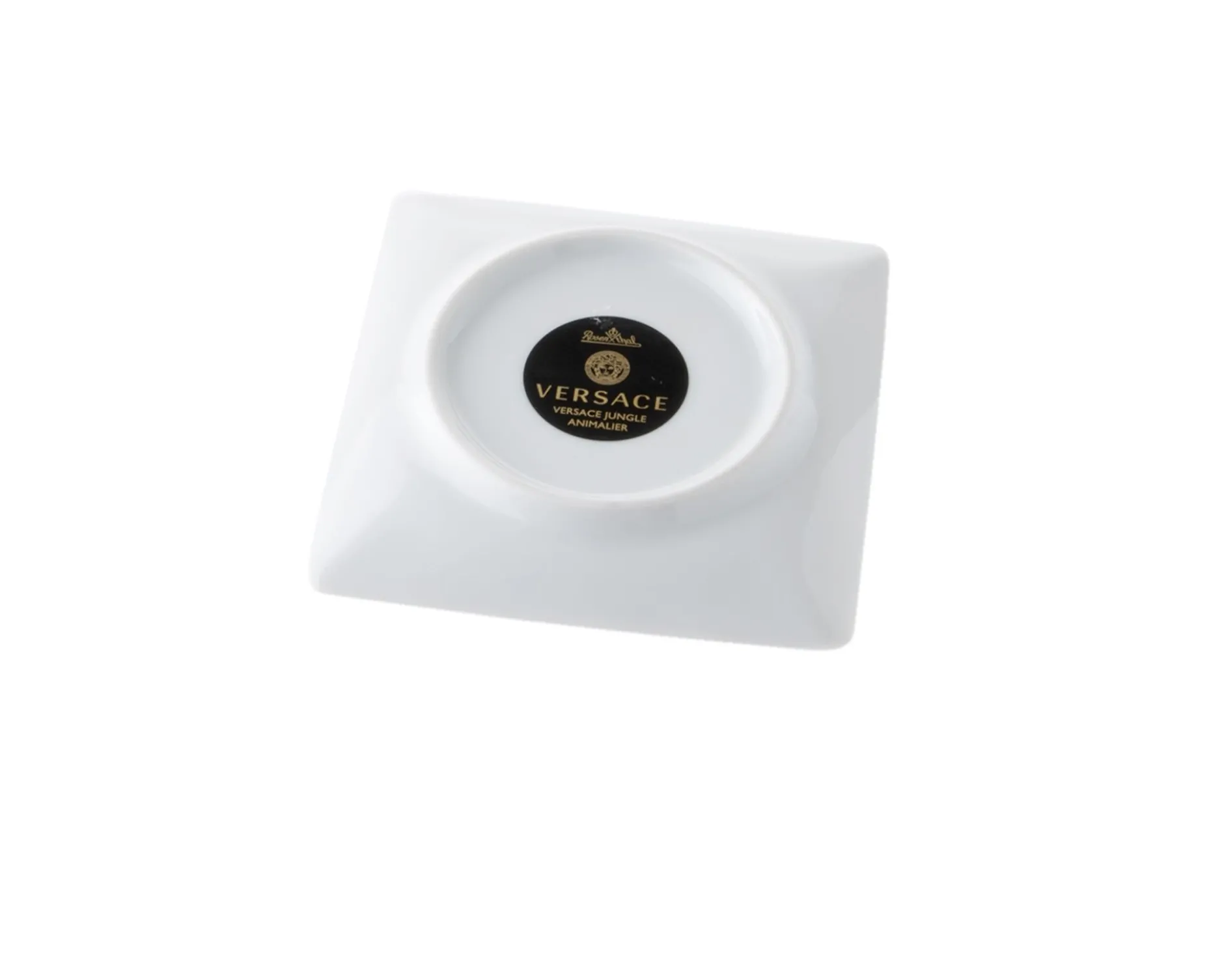 Piattino jungle animalier porcellana Versace
