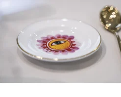 Piattino la tavola scomposta porcellana Bitossi home