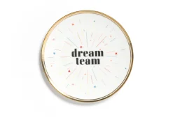 Piattino la tavola scomposta porcellana dream team Bitossi home