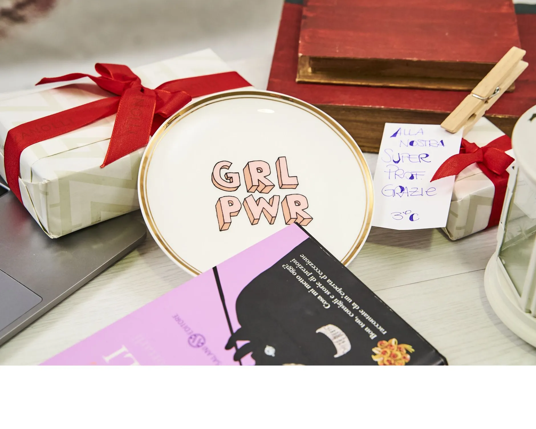 Piattino la tavola scomposta porcellana grl pwr Bitossi home