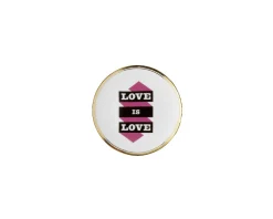 Piattino la tavola scomposta porcellana love is love Bitossi home
