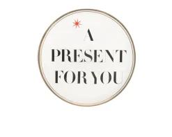 Piattino la tavola scomposta porcellana present for you Bitossi home