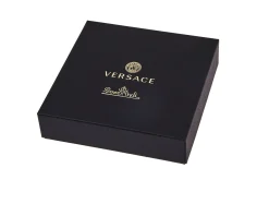 Piattino madusa amplified porcellana nero Versace
