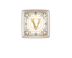 Piattino virtus gala porcellana bianco Versace