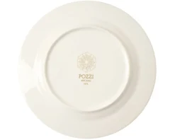 Piatto dessert kashmir porcellana Pozzi milano