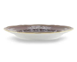 Piatto dessert oriente italiano castagna porcellana Richard ginori
