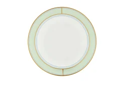 Piatto fondo diva porcellana verde Richard ginori