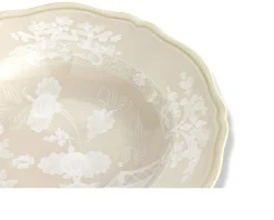 Piatto fondo oriente italiano meringa porcellana Richard ginori