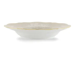 Piatto fondo oriente italiano meringa porcellana Richard ginori
