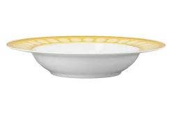 Piatto fondo signum jonquil porcellana Swarovski x rosenthal