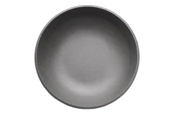 Piatto fondo trama nero antracite Kartell