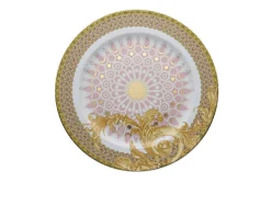 Piatto piano dessert les reves byzantins porcellana Versace