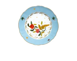 Piatto piano la tavola scomposta porcellana Bitossi home