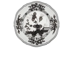 Piatto piano oriente italiano albus porcellana Richard ginori