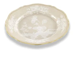 Piatto piano oriente italiano meringa porcellana Richard ginori