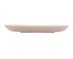 Piatto piano trama colore terracotta Kartell