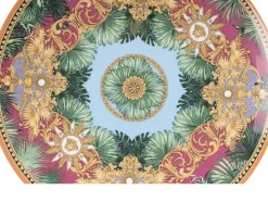 Piatto segnaposto jungle animalier porcellana Versace