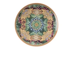 Piatto segnaposto jungle animalier wild porcellana Versace