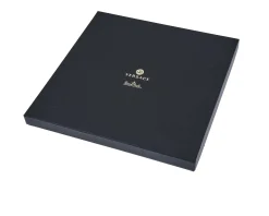 Piatto segnaposto madusa amplified porcellana nero Versace