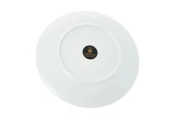 Piatto segnaposto madusa amplified porcellana nero Versace