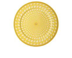 Piatto segnaposto signum jonquil porcellana Swarovski x rosenthal