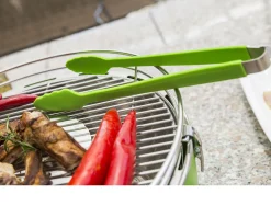 Pinza per barbecue verde acido Lotus grill