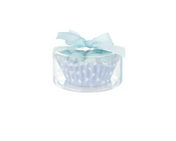 Pirottino portaconfetti azzurro con fiocco azzurro Selezione zanolli